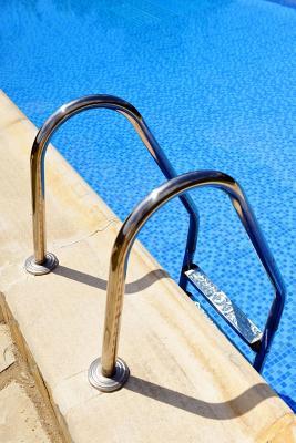 Read Online Stainless Steel Ladder in the Swimming Pool Journal: 150 Page Lined Notebook/Diary -  | ePub