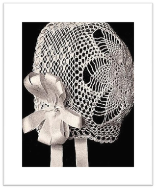 Full Download #2733 COLUMBIA INFANTS CAP VINTAGE CROCHET PATTERN - Princess of Patterns | PDF