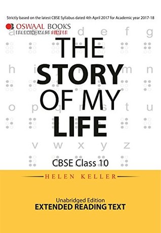 Read Oswaal CBSE the Story of my Life for Class 10 - Panel of Experts file in ePub