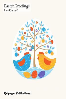 Read Easter Greetings Lined Journal: Medium Lined Journaling Notebook, Easter Greetings Happy Easter Scandi Birds Cover, 6x9, 130 Pages -  | PDF