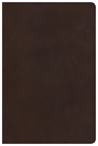 Full Download CSB Large Print Ultrathin Reference Bible, Brown Genuine Leather, Black Letter Edition - Anonymous file in PDF