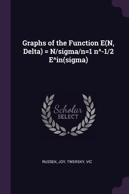 Read Graphs of the Function E(n, Delta) = N/Sigma/N=1 N-1/2 Ein(sigma) - Joy Russek | PDF