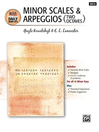 Download Daily Warm-Ups, Set 6: Minor Scales and Arpeggios (Two Octaves) for Piano - Gayle Kowalchyk file in PDF
