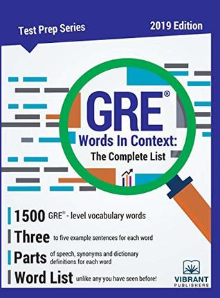 Download GRE Words in Context: The Complete List (Test Prep) - Vibrant Publishers | PDF