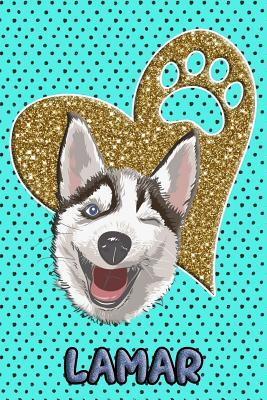 Read Online Husky Life Lamar: College Ruled Composition Book Diary Lined Journal Blue - Frosty Love | PDF
