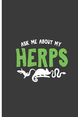Download Ask Me About My Herps: My Herps Reptile Perfect Lined Notebook/Journal (6x9) -  | PDF