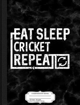 Read Eat Sleep Cricket: Composition Notebook College Ruled 93/4 x 71/2 100 Sheets 200 Pages For Writing -  | PDF