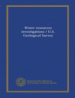Full Download Water-resources investigations / U.S. Geological Survey - . Unknown file in PDF