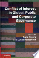 Read Online Conflict of Interest in Global, Public and Corporate Governance - Anne Peters file in ePub