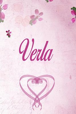 Read Online Verla: Personalized Name Notebook/Journal Gift For Women & Girls 100 Pages (Pink Floral Design) for School, Writing Poetry, Diary to Write in, Gratitude Writing, Daily Journal or a Dream Journal. - Personalized Name Publishers | PDF
