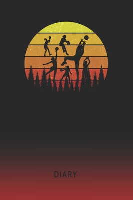 Download Diary: Blank Volleyball Personal Writing Memoir Old School Retro Vintage Sunset 80s Cover Daily Journaling for Writers & Journalists Productivity Note Taking Logbook Plan, Set Goals & Write about your Life & Interests - Oldskool Diaries | PDF