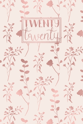 Read 2020: Weekly Diary Planner Journal Horizontal Week to View on 2 Pages Pale Pastel Pink and Rose Gold Branches and Foliage - Just Plan Books file in ePub